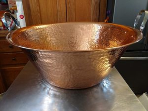 Cuve à boissons en cuivre durable de qualité supérieure Accessoires de boissons en métal de qualité supérieure pour une utilisation au bar - Product Image 2