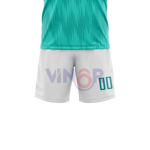 Uniforme de fútbol de poliéster con impresión por sublimación personalizada 2025, venta al por mayor, ropa deportiva de equipo personalizada, uniformes de fútbol para hombres, servicio OEM - Product Image 5