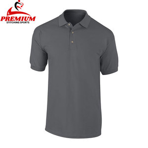 เสื้อโปโลมีกระดุมสำหรับผู้ชายเสื้อโปโลผ้าฝ้ายแบบพรีเมี่ยม - Product Image 6