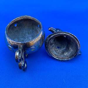 Brûleur d'encens en laiton taille personnalisée couleur or Design fait main parfait pour la vaisselle décorative brûlant de l'encens lors d'événements de mariage - Product Image 5