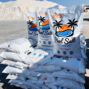 Sal de Piscina Egipcia de Grado Industrial para Tratamiento de Agua, Cloruro de Sodio (NaCl) 99.9% de Pureza, Certificación ISO, Marca Personalizada, Venta al Por Mayor OEM - Product Image 1