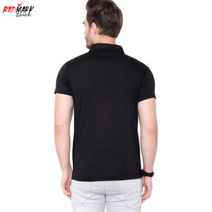Nouveau Style 2023 personnalisé hommes Slim Fit Golf t-shirt en gros lame col t-shirt hommes à manches courtes polos - Product Image 5