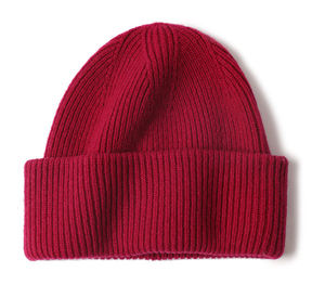 Hiver 100% Bonnet en coton pour hommes avec logo personnalisé Bonnet en laine chaud de luxe Bonnet d'hiver Logo personnalisé - Product Image 1