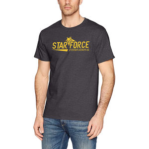 Camiseta de gran tamaño con diamantes de imitación 100% algodón para hombre, camiseta lavada con ácido Vintage personalizada, Camiseta de algodón pesado desgastado para hombre - Product Image 5