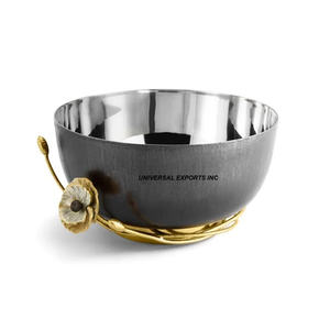Luxury Metal Chocolate Bowl Premium Quality Handmade <b>Sweet</b> Bowl Classic Stylish New Chocolate Bowl - Product Image 2