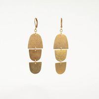 Boucles d'oreilles en bois gravées à la main, forme personnalisée, couleur or personnalisée, unisexe, haute qualité, certifiées IGI NOVA STAR