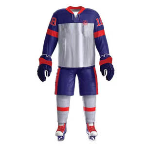 Venta caliente de encargo del hockey sobre hielo Jersey uniforme de buena calidad conjunto de uniforme de hockey sobre hielo para la venta en línea - Product Image 2