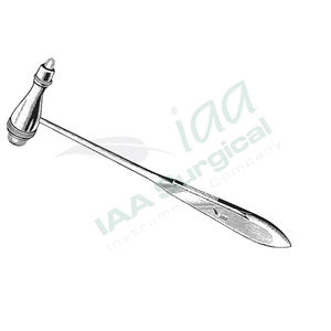 Wholesale Troemner Reflex Hammer With Solid <b>Rubber</b> Head <b>Medical</b> Diagnostic Tool Made In Pakistan - Product Image 3