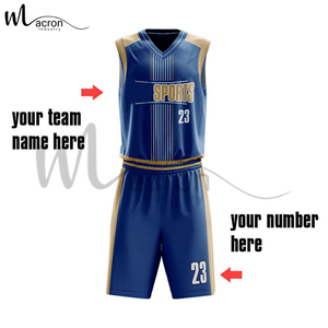 Uniforme de basket-ball de haute qualité, tendance, nouvelle arrivée, avec logo personnalisé, sublimation, dernier style, ensemble de maillots de basket-ball - Product Image 2
