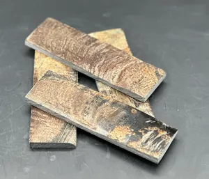 Écailles de corne de buffle naturelles artisanales de qualité supérieure pour la fabrication de manches de couteaux personnalisés, manches de couteaux faits à la main, style animal, forme naturelle - Product Image 6