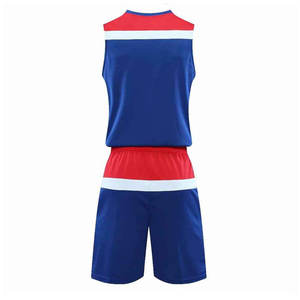 Uniforme de basket-ball personnalisé sublimé bonne vente uniformes de basket-ball 100% ensemble d'uniformes de basket-ball en polyester - Product Image 3