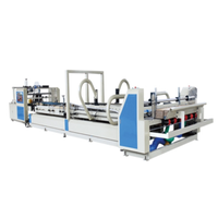 Machine à Coller les Boîtes en Carton Automatique Robuste pour un Pliage et une Collage à Haute Efficacité au Meilleur Prix