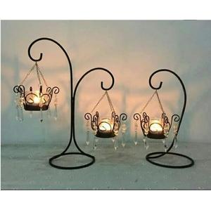 Boîtier en métal avec bougeoir personnalisé fabriqué à la main pour la décoration de la maison avec une grande qualité et une finition petit moyen - Product Image 6