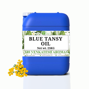 Exportador de vapor de aceite de tanaceto azul puro destilado de Tanacetum annuum marroquí Ideal para aplicaciones cosméticas y de bienestar - Product Image 1