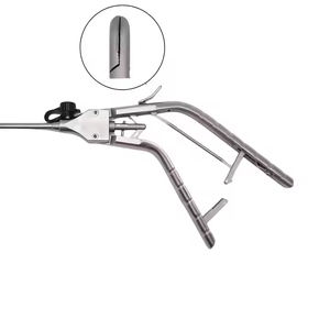 Portaagujas Laparoscópico Manual Dentavex de Acero Inoxidable Premium, Certificado CE, Agarre Ergonómico, Bloqueo Seguro, Grado Quirúrgico para Sutura - Product Image 4