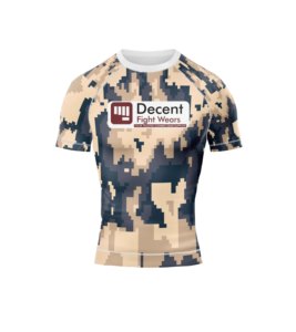 Chemises de compression pour hommes Spandex BJJ Rashguard Sublimation Printing Respirant MMA - Product Image 1