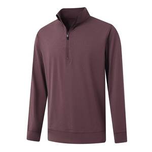 <b>Men's</b> Soft and Durable <b>Quarter</b> <b>Zip</b> Fleece Pullover Breathable Winter <b>Sweater</b> for Everyday Use in Cold Weather - Product Image 1