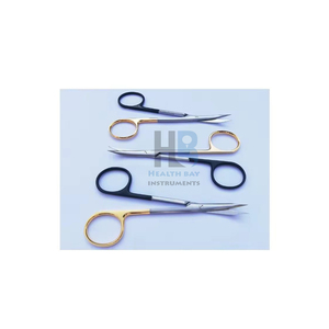 กรรไกรตัดฟันไอริสตรงทีซีทังสเตนคาร์ไบด์เคล็ดลับการผ่าตัดคมเครื่องมือตัดที่ดีสแตนเลส11.5cm - Product Image 3