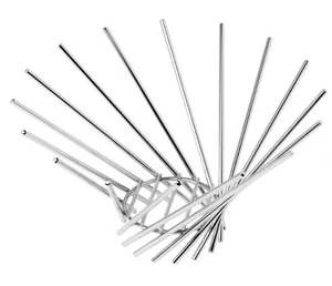 Nouvelle Arrivée Panier à Fruits Circulaire en Acier Inoxydable Finition Argentée de Luxe avec Poignée Écologique en Métal Durable pour une Maison Élégante - Product Image 2