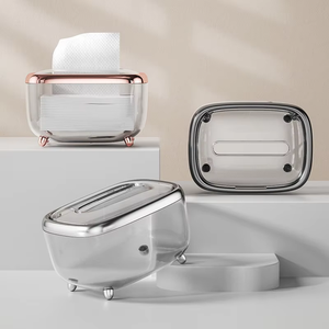 Lourd exigeant 2025 produits stockage multifonctionnel conception créative boîte à mouchoirs domestique amovible - Product Image 4