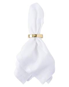 Anneau de serviette en métal royal offrant une présentation majestueuse pour les mariages, les fiançailles, les festivals, les banquets et les maisons - Product Image 1