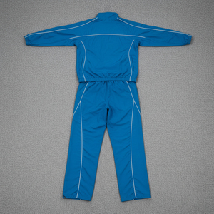 Chándales cortavientos de nailon de alta calidad de primera calidad, conjunto de 2 piezas, sudaderas deportivas lisas sólidas con logotipo personalizado para hombres - Product Image 5