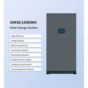 Contenedor de Almacenamiento de Energía ESS Industrial Comercial para Exteriores, Batería Grande de 50Kwh-100Kwh, 384V, RS485, Fuera de la Red, Tipo Lifepo4, Refrigeración por Aire - Product Image 6