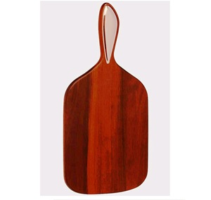 เขียงไม้สี่เหลี่ยมมีที่จับเขียงสีขาวและน้ำตาลแบบสั่งทำได้ - Product Image 1