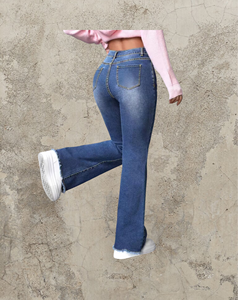 Slim Jeans Mujeres Skinny High Waisted High Quality Trendy Jeans High Street Women s Jeans - Product Image 3