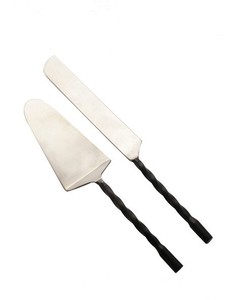 Best Price Handmade Twisted Handle Stainless Steel <b>Cake</b> <b>Tools</b> Set With Silver Polished Wedding <b>Cake</b> Server Sets - Product Image 4