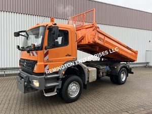 Camion benne d'occasion Mercedes-Benz Axor 1833 4x4 Diesel 2008, conduite à gauche, poids lourd, pour transport de chantier - Product Image 6