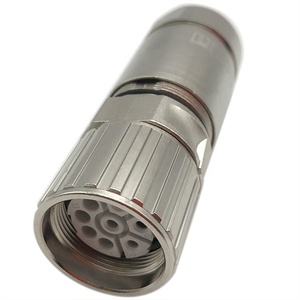Conector de Cable de Alimentación Industrial M23 de 8 Pines para Accesorios de Servomotor - Product Image 3