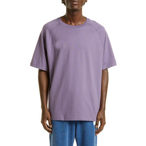 เสื้อยืดแขนสั้นของผู้ชาย24-25สั่งทำ100% ผ้าฝ้ายเสื้อผ้าถักโอเวอร์ไซส์ดีไซน์ใหม่สไตล์ทางการ - Product Image 1