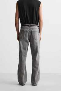 Classic Retro Minimalist Straight <b>Leg</b> <b>Wide</b> <b>Leg</b> Casual Hip-hop Trend High Quality Straight Baggy <b>Cargo</b> Jeans - Product Image 2