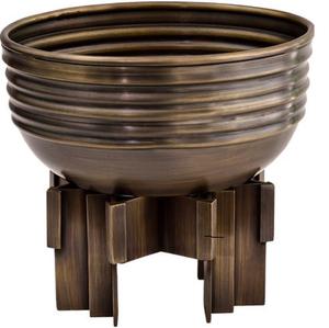 Bol décoratif en laiton et aluminium fait main et personnalisé, finition haut de gamme, bols de service pour hôtel, décoration de la maison et de la table - Product Image 3