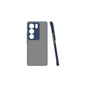 เคสซิลิโคนสีน้ำเงินเข้มสุดหรูสำหรับ VIVO V29 5G และ V23E PLUS ฝาหลังกันกระแทกอุปกรณ์เสริมโทรศัพท์มือถือ - Product Image 1