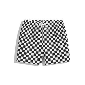 High Street Fashion Shot plissé entrejambe couture cordon décontracté sport Shorts - Product Image 1