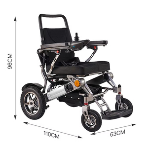 Fauteuil Roulant Électrique Pliable pour Personnes Âgées avec Télécommande, Modèle Médical pour Avion, Batterie au Lithium, Offre Spéciale 2025 - Product Image 3
