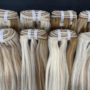 Extensiones de Cabello Humano Liso Color Piano, Gran Oferta de hasta 20%, Extensiones de Cabello Humano Listas para Enviar - Product Image 6