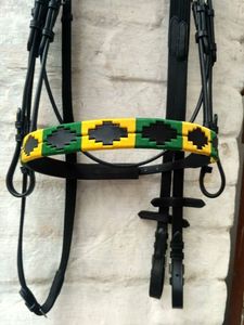 Brida de Caballo de Polo Argentina Hecha a Mano en Cuero de Alta Calidad / Brida de Caballo Gaucho - Product Image 4