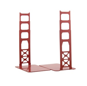 Sujetalibros Vintage decorativos elegantes clásicos únicos de aluminio antiguo elegante personalizado estantería sujetalibros - Product Image 3