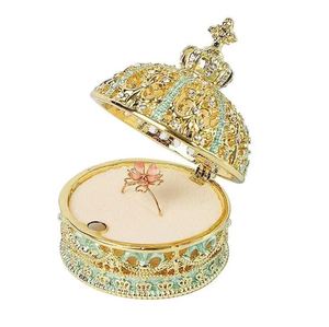 กล่องเครื่องประดับโลหะสำหรับตกแต่งบ้านและเป็นของขวัญดีไซน์หรูหรา - Product Image 4