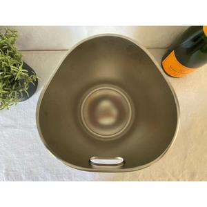 Seau à glace en acier inoxydable étanche résistance à l'eau refroidisseur de vin en métal Portable fini chromé seau à glace à bière en métal à vendre - Product Image 5