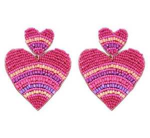 ต่างหูลูกปัดรูปนกปักด้วยมือเครื่องประดับแฟชั่นแบบห้อยปักด้วยลูกปัด - Product Image 4