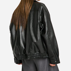Chaquetas de Cuero Genuino Clásicas, Nuevo Diseño, Chaqueta de Cuero para Mujer, Chaqueta de Cuero de Alta Calidad para Mujer en Venta - Product Image 2