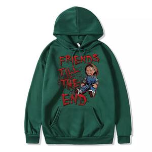 Sudadera con capucha Unisex, nueva moda, con logotipo personalizado, letras impresas en 3d, venta al por mayor - Product Image 3