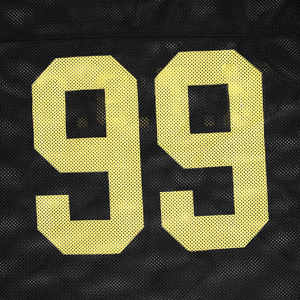 Uniforme de football américain à manches courtes à col ras du cou pour hommes, maillot de football américain, design de câble personnalisé à la mode avec logo - Product Image 3