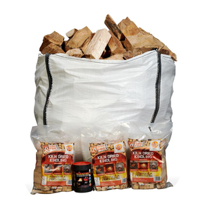 Compra al por mayor, horno seco, leña de roble, bolsa de malla de 20kg, el mejor precio en stock, precio barato, entrega rápida - Product Image 1