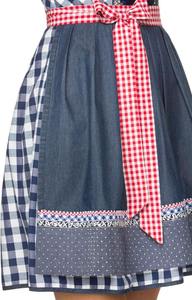 Vestido de mujer mixto de algodón y poliéster de alta calidad bordado de color rosa a medida Dirndl de embalaje privado para chicas alemanas - Product Image 5