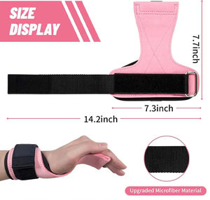Nuevas Correas de Muñeca con Agarre de Cuero para Gimnasia, para Levantamiento de Pesas, con Protección Completa de la Palma para Entrenamiento - Product Image 4